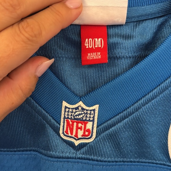 Barry Sanders, limited edition Mitchell and Ness 60th anniversary Lions jersey - Picture 4 of 12